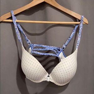 Polka Dot and Paisley Bra